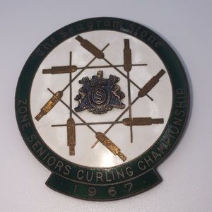 Vintage The Seagram Stone Curling Championship ‘67